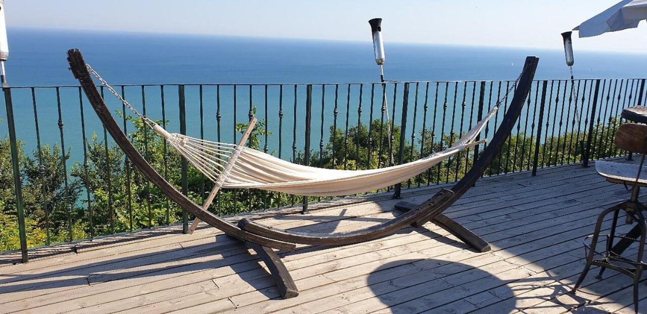 Happy Studio Sea View Топола Экстерьер фото