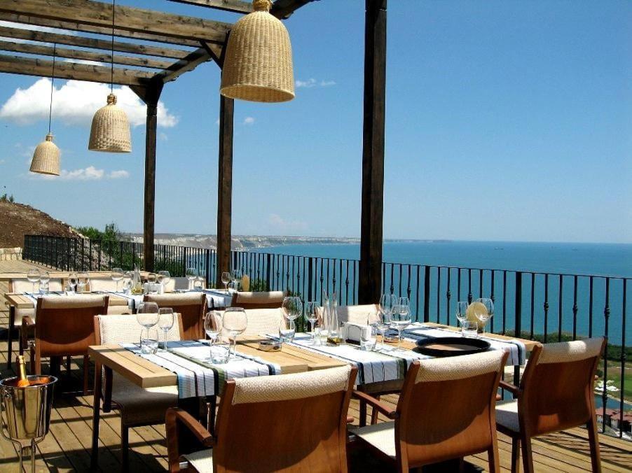 Happy Studio Sea View Топола Экстерьер фото